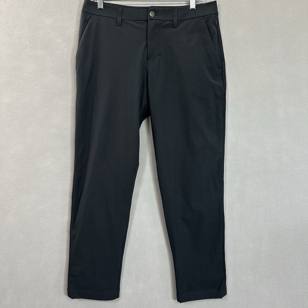Lululemon Pants Trousers Gray Tech Golf Preppy Mens Size 31x28